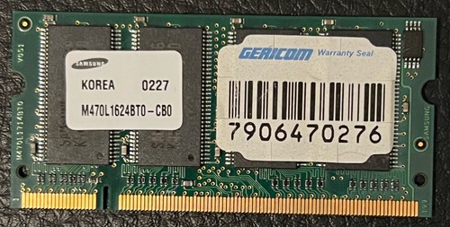 Samsung m470l1624bt0 cb0 sdram - samsung,