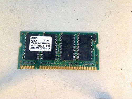 256mb ddr pc2100s - ddr, samsung
