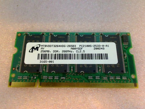 256mb ram arbeitsspeicher - 256mb,