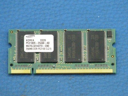 256mb ram pc2100s 25330 - ram, pc2100s-25330-a0