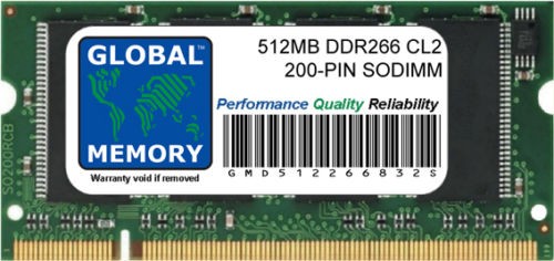 512mb ddr 266mhz - 512mb,