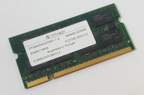 Infineon 512mb ddr1 - infineon, 266mhz
