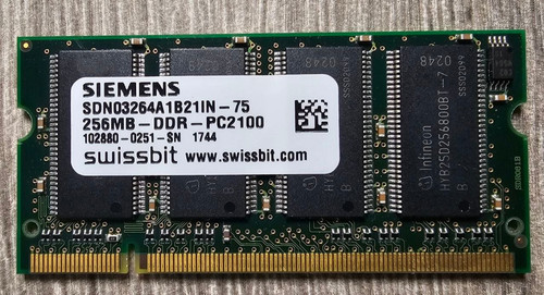 Notebook ram siemens - ram,