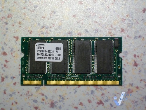 Samsung 256mb ddr pc2100 cl2 - ddr, cl2.5
