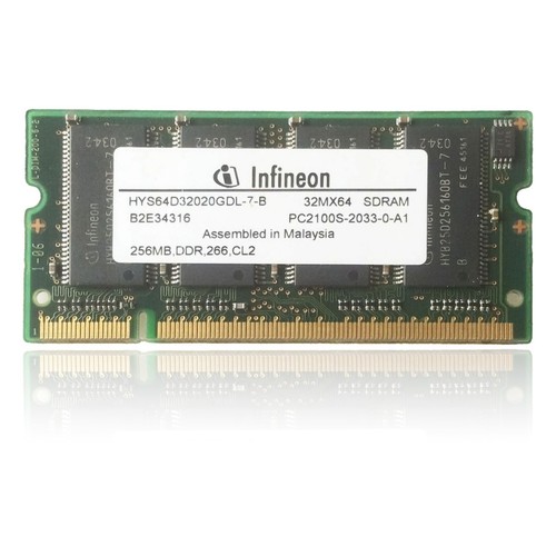 Infineon 256mb ddr - 256mb, so-dimm