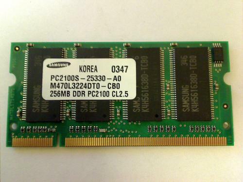 256mbddr pc2100 samsung - pc2100, sodimm