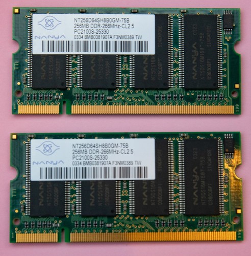 Nanja dimm 512mb - 512mb, kit