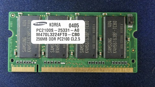 Samsung 256mb ddr ram modul - samsung,